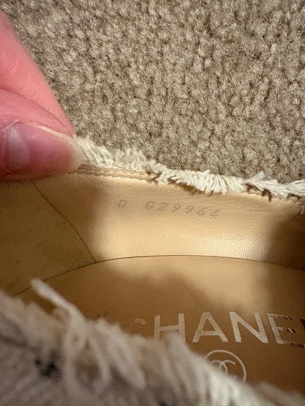 CHANEL Multicolor Graffiti Logo Espadrille with Cap Toe - Picture 7 of 12